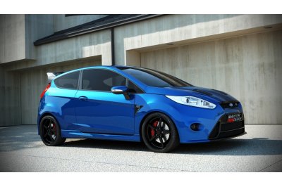 Аэродинамический обвес Focus RS Look на Ford Fiesta VII рестайл